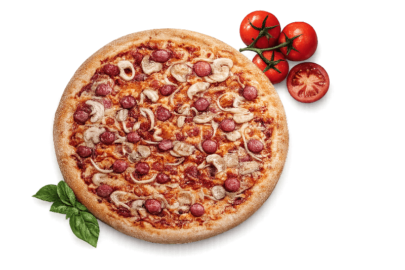 ENJOY YOUR PIZZA IN TOWN!